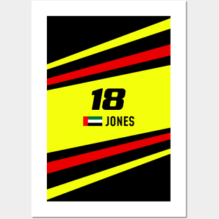 IndyCar 2021 - #18 Jones Posters and Art